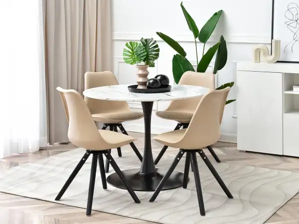 Krzesła kuchenne z obrotowym siedziskiem - maksymalna funkcjonalność i styl!